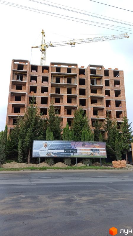 Хід будівництва ЖК Edem Перлина Проскурова-4, 1 будинок, травень 2024