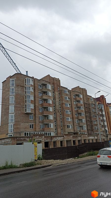 Ход строительства ул. Галицкая, 7а, 3 дом (секции 4-5), май 2024