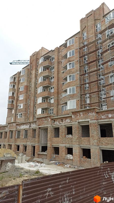 Ход строительства ул. Галицкая, 7а, 3 дом (секции 4-5), май 2024