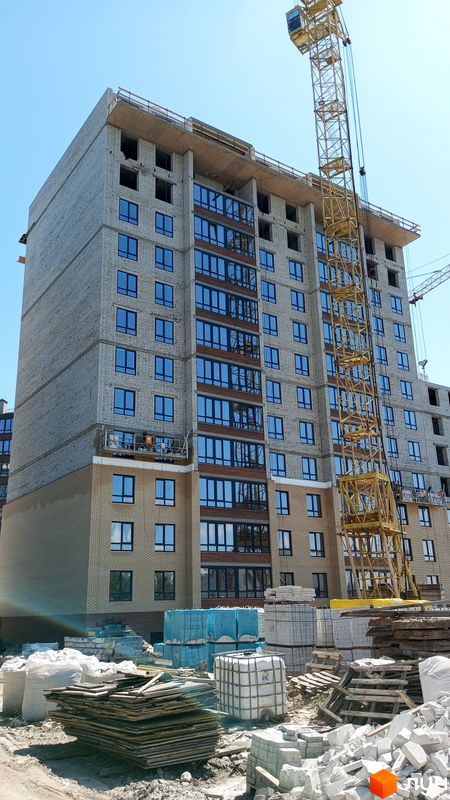 Хід будівництва ЖК Grand City Dombrovskyi, 3 будинок (секція 8), травень 2024