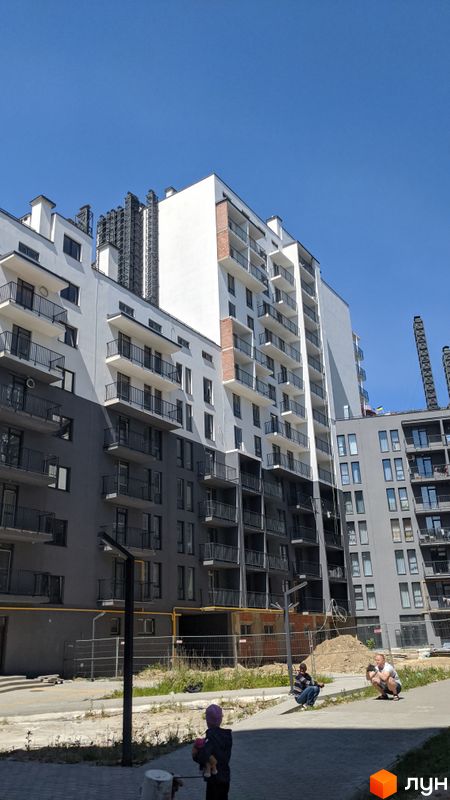 Хід будівництва ЖК Dolce Vita, 1 будинок (секції 4-5), травень 2024