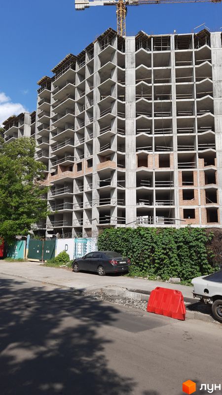 Хід будівництва ЖК Святобор, 7 будинок (секції 1-3), травень 2024