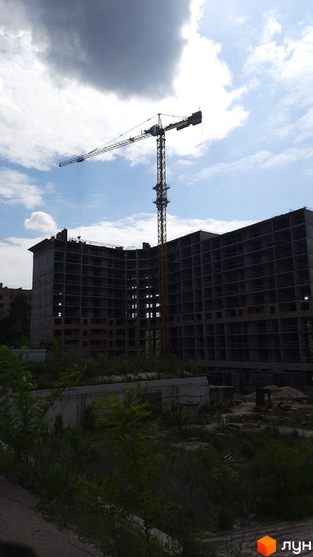Хід будівництва ЖК Святобор, 7 будинок (секції 1-3), травень 2024