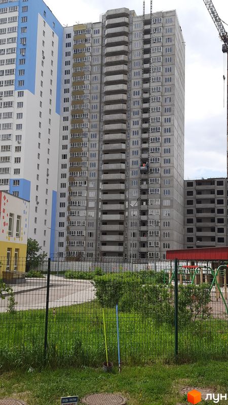Хід будівництва ЖК Атлант (Коцюбинське), 16 будинок, травень 2024