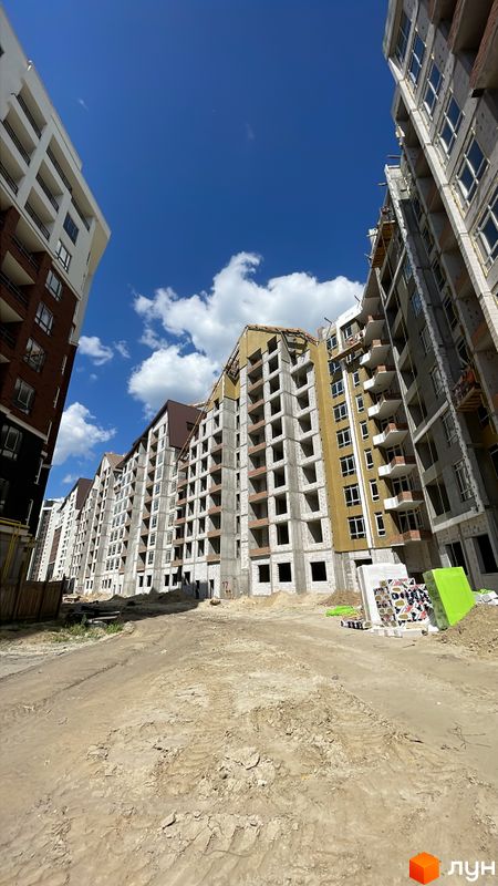 Хід будівництва ЖК Синергія Сіті, 13-17 будинки, травень 2024