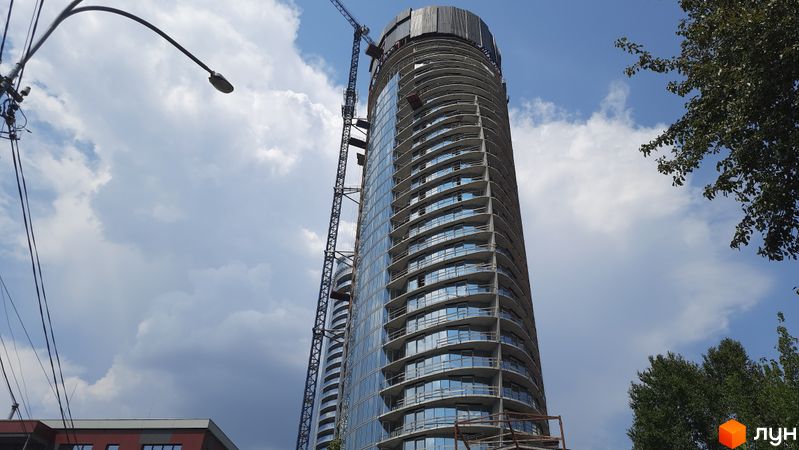 Хід будівництва ЖК Taryan Towers, 3 будинок, липень 2024