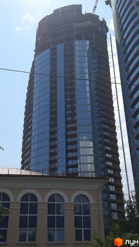 Ход строительства ЖК Taryan Towers, 3 дом, июль 2024