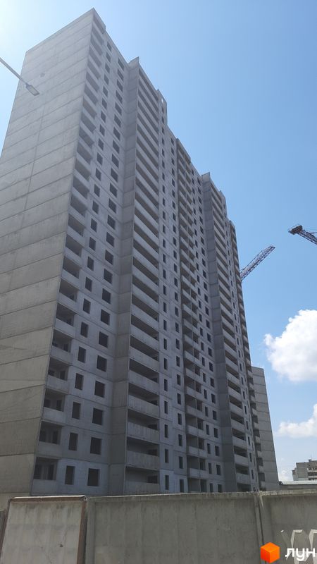 Хід будівництва ЖК Атлант (Коцюбинське), 12-13 будинки, липень 2024