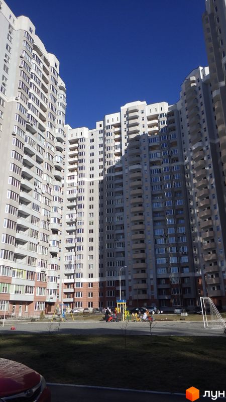 Ход строительства ЖК Коцюбинский, , март 2015