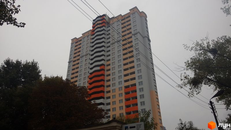 Хід будівництва вул. Юрія Поправки (Миколи Лебедєва), 14, , вересень 2014