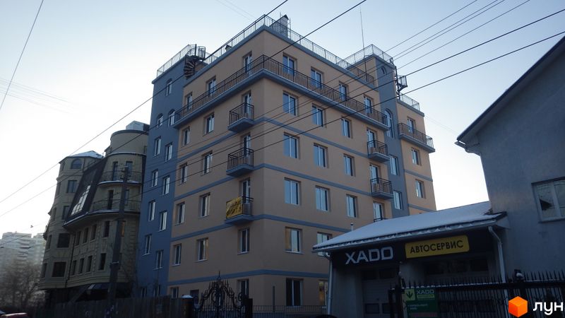 Ход строительства Клубный дом «Цитадель», , декабрь 2014