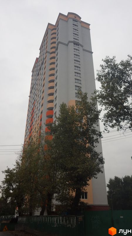 Хід будівництва вул. Юрія Поправки (Миколи Лебедєва), 14, , вересень 2014