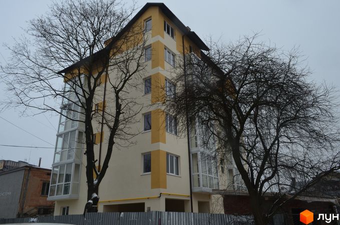 Хід будівництва вул. Корсунська, 4, 1 будинок, грудень 2016