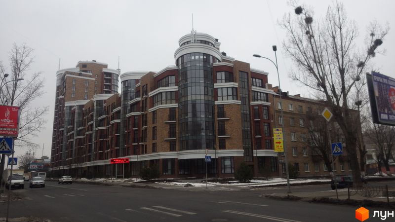 Ход строительства Клубный дом «Малевича, 48», 1-5 секции (ул. Казимира Малевича, 48), январь 2017