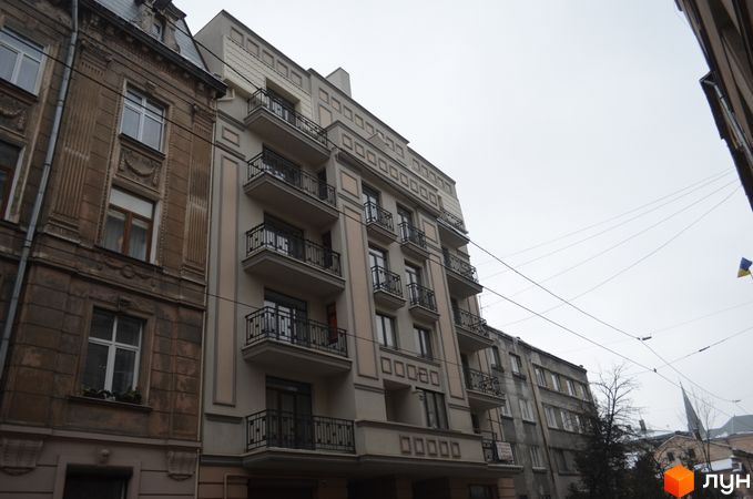 Хід будівництва вул. Русових, 3, Будинок 1, січень 2017