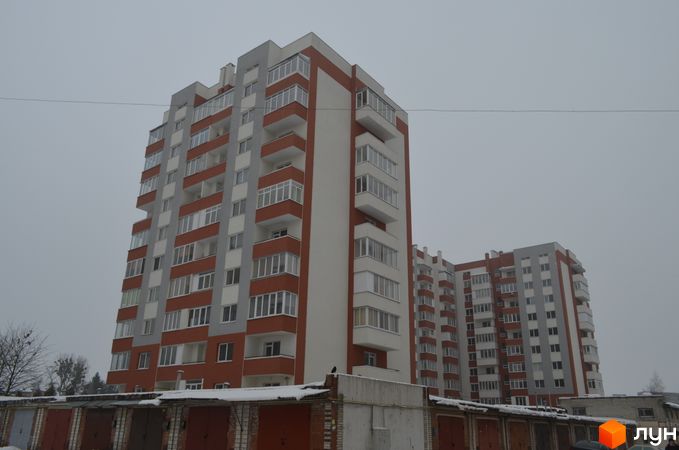 Хід будівництва вул. Наукова, 2д, Будинок 1, січень 2017
