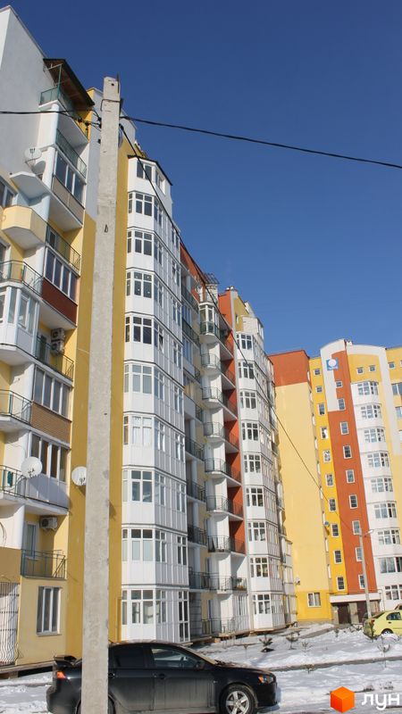 Хід будівництва вул. Жасминова, 5б, 1 будинок, лютий 2017