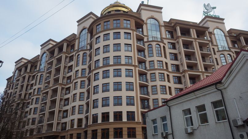 Хід будівництва ЖК 52 Перлина (Pechersk Plaza), 3-5 секції, листопад 2020