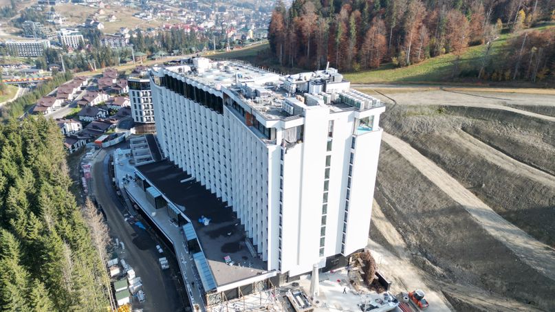 Ход строительства Апарт-комплекс Mountain Residence, 3 дом, ноябрь 2024